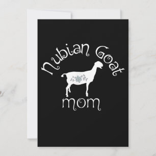 Nubian Goat Mama Gift Save The Date