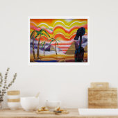 Nubian Horizon Poster (Küche)