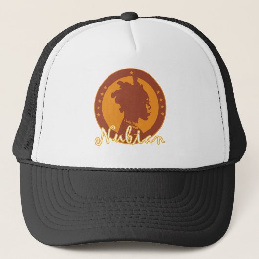 Nubian Hut Truckerkappe (Vorderseite)