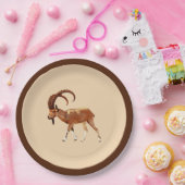 Nubian Ibex - Ein Gedi Pappteller (Party)