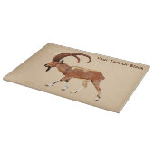 Nubian Ibex - Ein Gedi Schneidebrett (Ecke)