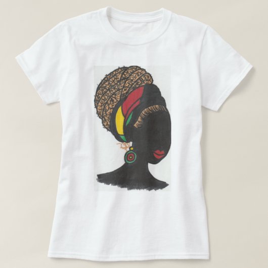 Nubian Königin T-Shirt (Design vorne)