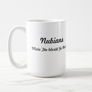 Nubian Kopf im Herzen Kaffeetasse
