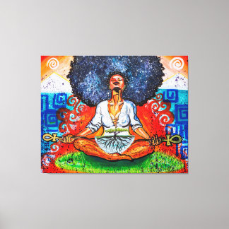 Nubian Kush 50" x 40" x Großraupen Canvas Print Leinwanddruck