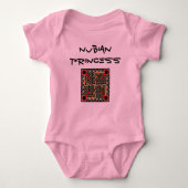 Nubian Princess Baby Baby Strampler (Vorderseite)
