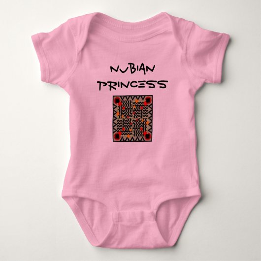 Nubian Princess Baby Baby Strampler (Vorderseite)