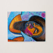 Nubian Princess Powerful Black Woman Puzzle (Horizontal)