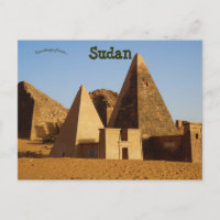 Nubian Pyramids Meroe Sudan