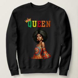 Nubian Queen: Beauty Women's Sweatshirt