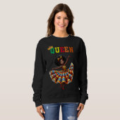 Nubian Queen: Dance Women's Sweatshirt (Vorne ganz)