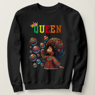 Nubian Queen: Entdecke das Sweatshirt von Frauen