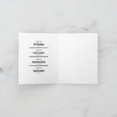 Nubian Queen ist alles, was sie hat Karte (Innenseite)