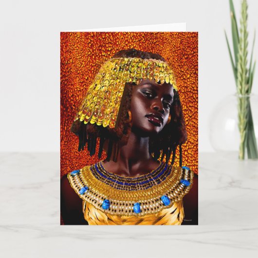 Nubian Queen Karte (Vorderseite)