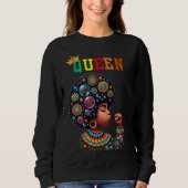 Nubian Queen: Sharp Women's Sweatshirt (Vorderseite)