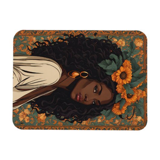 Nubian Swag 4 Magnet (Horizontal)