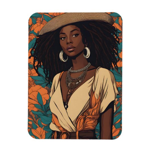 Nubian Swag Magnet (Vertikal)