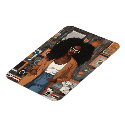 Nubian Swag Magnet (Linke Seite)