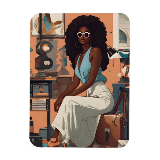 Nubian Swag Magnet (Vertikal)