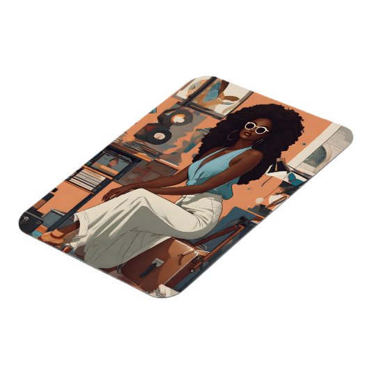 Nubian Swag Magnet (Linke Seite)