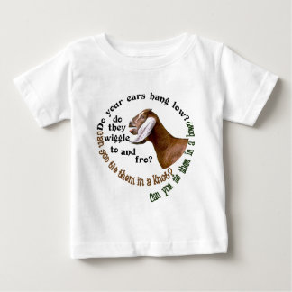 NUBIAN ZIEGE - HÄNGEN IHRE OHREN NIEDRIG? BABY T-SHIRT
