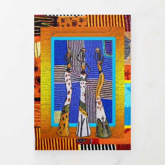 nubisch dreifach gefaltete karte (Cover)