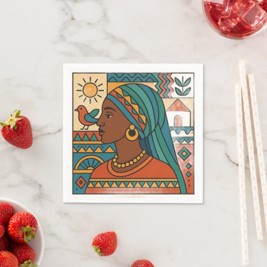 nubisch serviette (Beispiel)