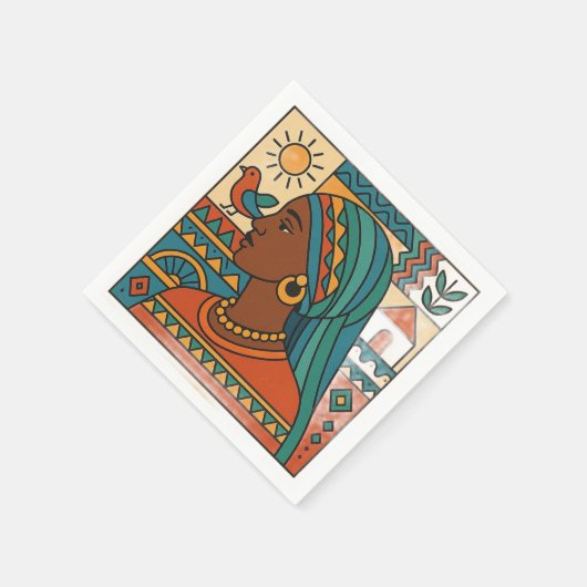 nubisch serviette (Ecke)