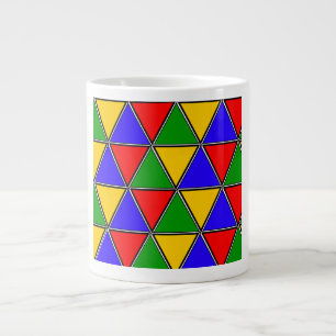 Nubische afrikanische Kunst – Erbe, afrikanischer Jumbo-Tasse
