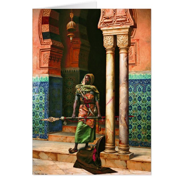 Nubische Garde von Deutsch (Vorne)