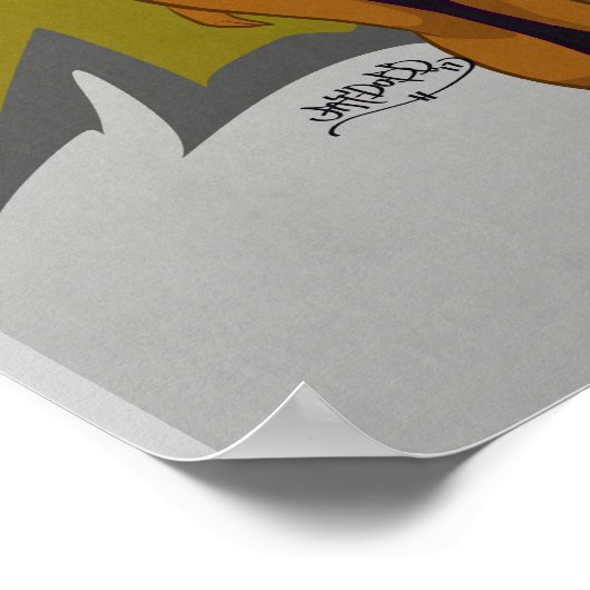 Nubische Königin Poster (Ecke)