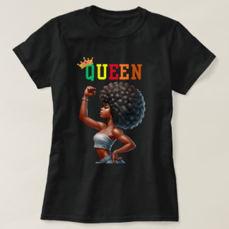 Nubische Königin: T - Shirt der Frauen