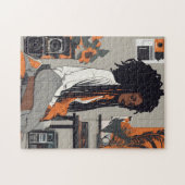 Nubischer Schick Puzzle (Horizontal)