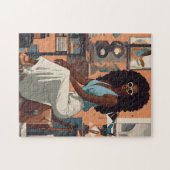 Nubischer Schick Puzzle (Horizontal)