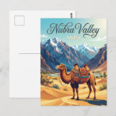 Nubra Valley Indien Postkarte (Vorne/Hinten)