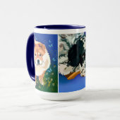 NUBZ UND DIE PACK-Tasse mit Bailey und Winston Tasse (Vorderseite Links)