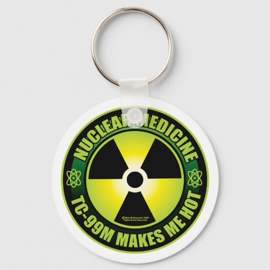 Nuc Med Tech Schlüsselanhänger (Vorderseite)