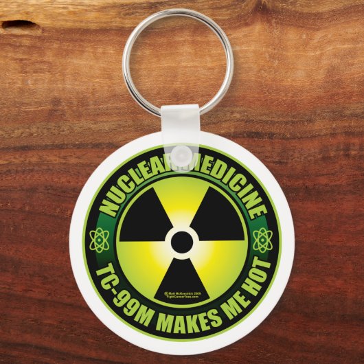 Nuc Med Tech Schlüsselanhänger (Vorderseite)