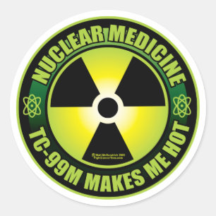Nuc MED-Technologie Runder Aufkleber