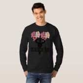 Nuc Med Technologin Caduceus Nuklear Medicine Tec T-Shirt (Vorne ganz)