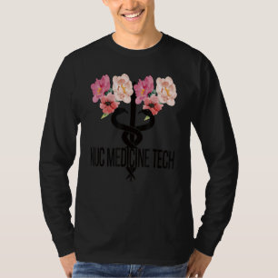 Nuc Med Technologin Caduceus Nuklear Medicine Tec T-Shirt