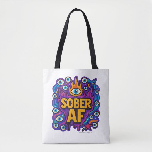 Nüchtern AF - Tote Tasche (Vorderseite)