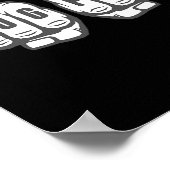 Nüchterne Erholung - Geschenke ohne Drogen Poster (Ecke)