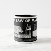 Nüchterne Maine-Tasse Zweifarbige Tasse (Mittel)