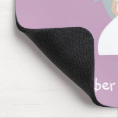 Nüchterne Prinzessinmäusematte Mousepad (Ecke)