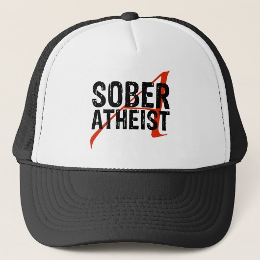 Nüchterner Atheist Truckerkappe (Vorderseite)
