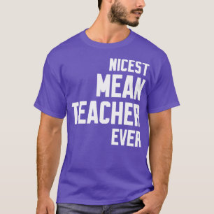 Nüchterner gemeiner Lehrer je 1 T-Shirt