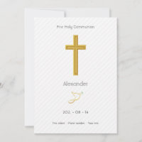 Nüchternes Kreuz auf Reliefpapier
