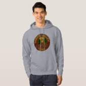 Nüchternes Tal-Häuschen Hoodie (Vorne ganz)