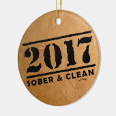 Nüchternes u. sauberes 2017 keramik ornament (Links)