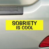 NÜCHTERNHEIT IST COOL AUTOAUFKLEBER (Auf Auto)